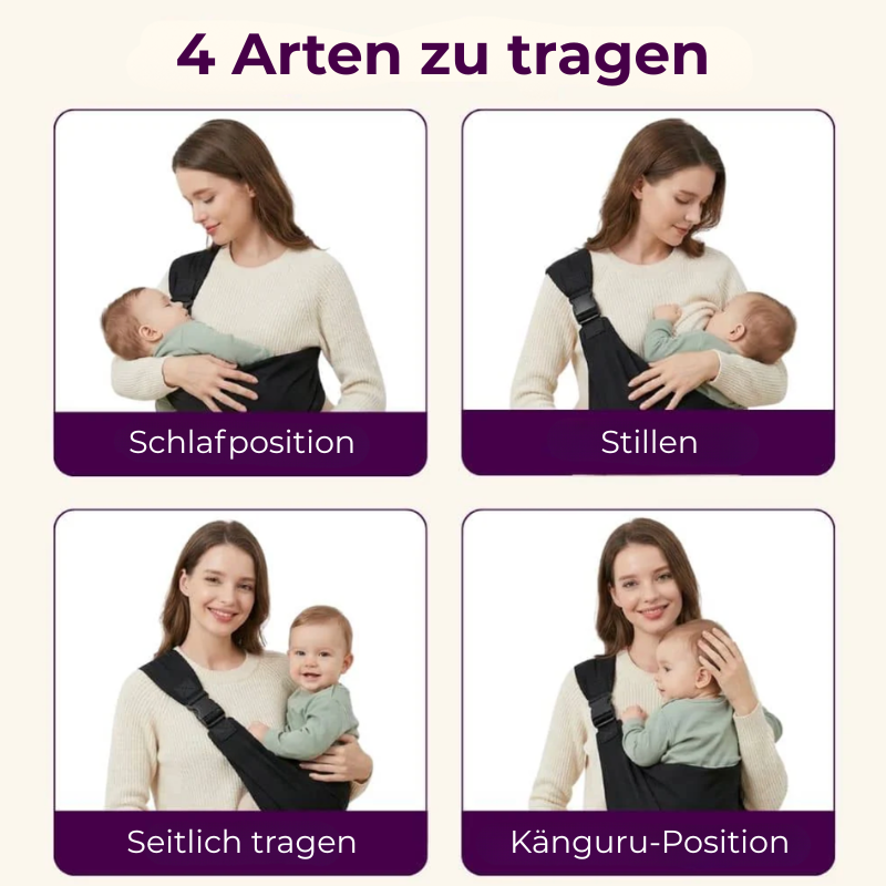 KiddoPillo - Das Tragetuch für Eltern