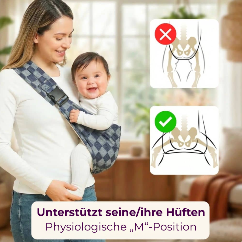 KiddoPillo - Das Tragetuch für Eltern