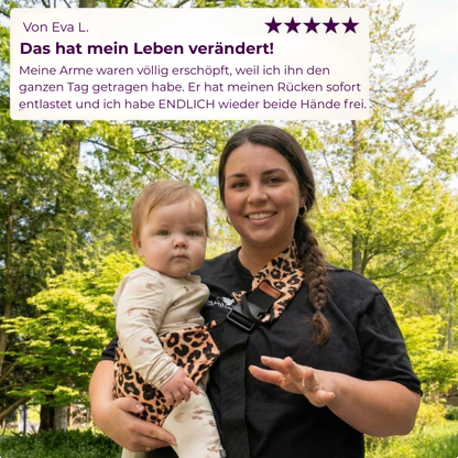 KiddoPillo - Das Tragetuch für Eltern