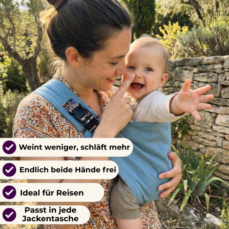 KiddoPillo - Das Tragetuch für Eltern